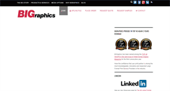 Desktop Screenshot of bigraphicsinc.com